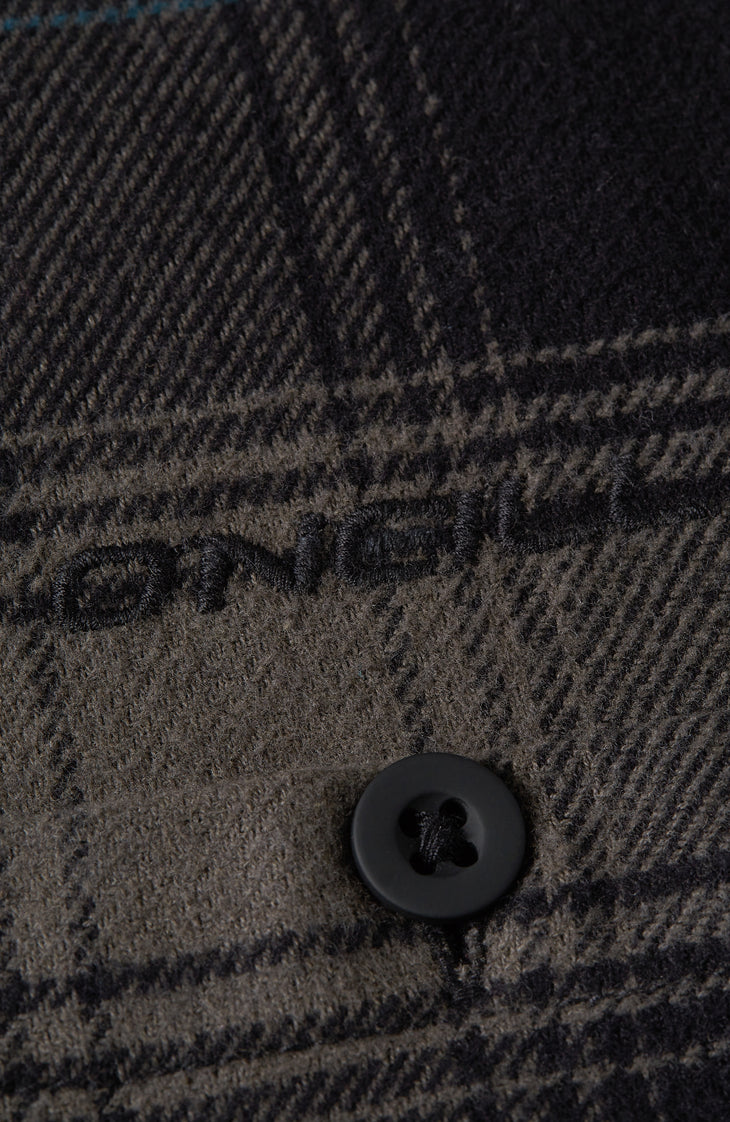 Check Flanellhemd | Black Check Small