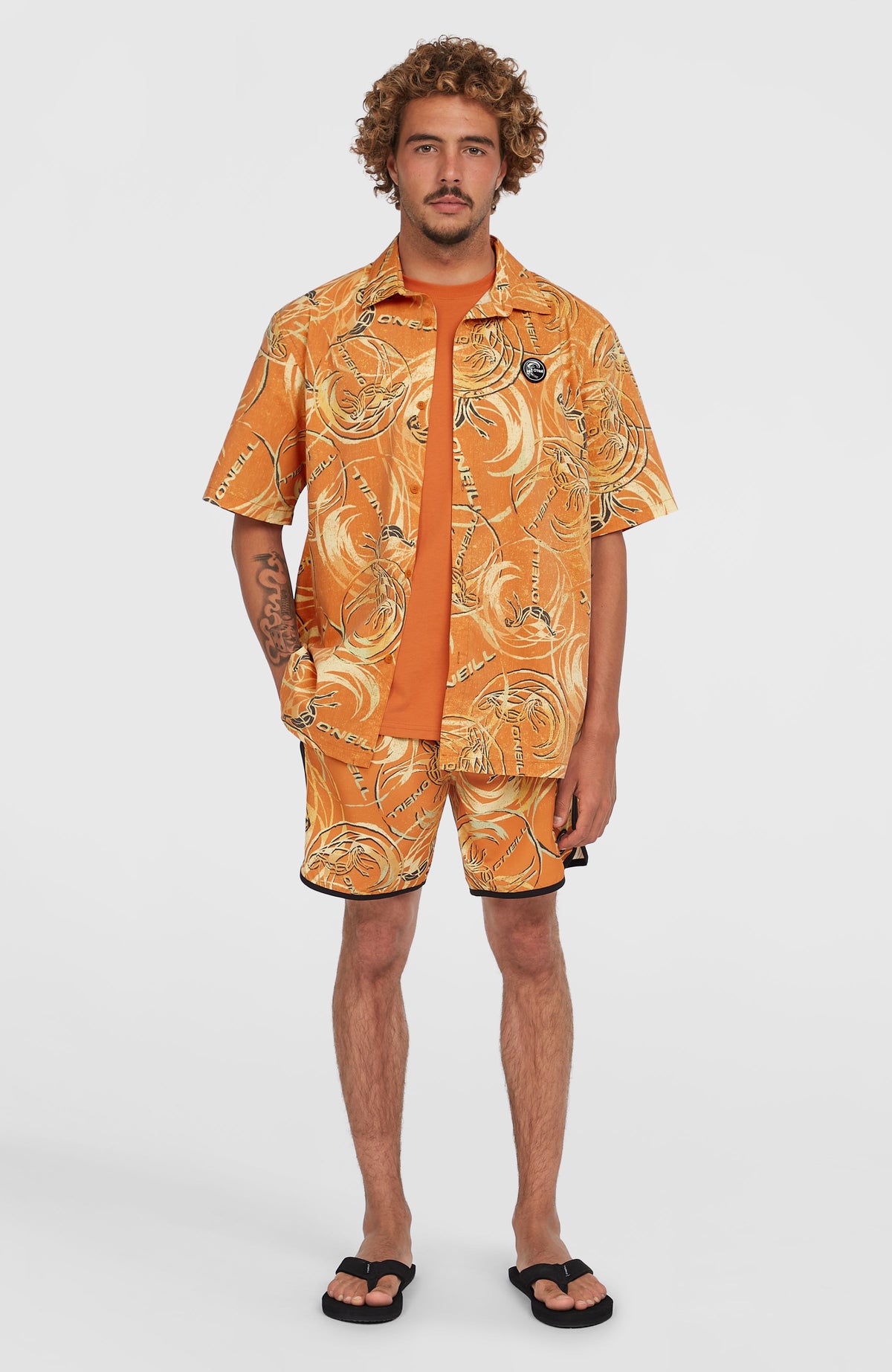 O'Riginals UPF 50+ Kurzarmhemd | Orange Originals