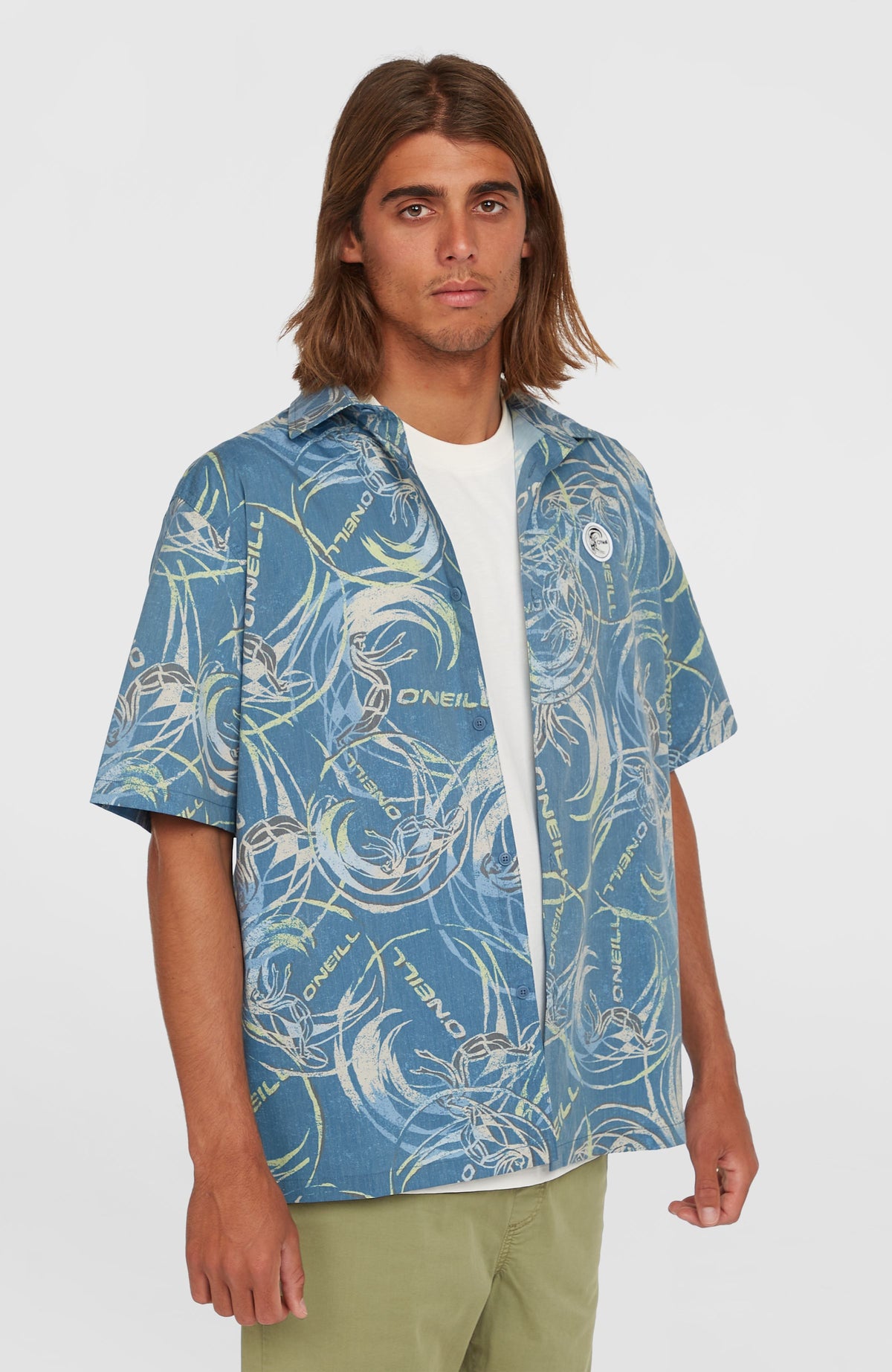 O'Riginals UPF 50+ Kurzarmhemd | Blue Originals