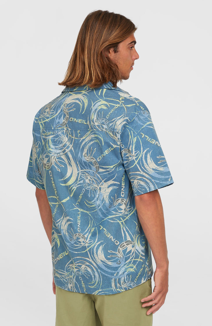 O'Riginals UPF 50+ Kurzarmhemd | Blue Originals