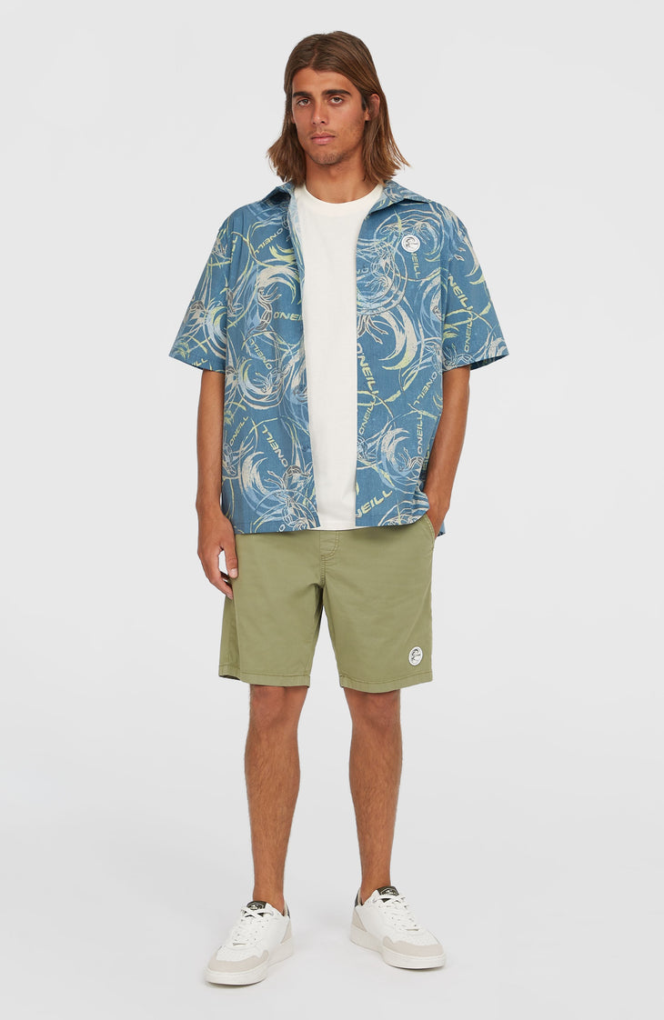 O'Riginals UPF 50+ Kurzarmhemd | Blue Originals