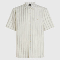 Jacquard Stripe Hemd | Beige Cali Stripe