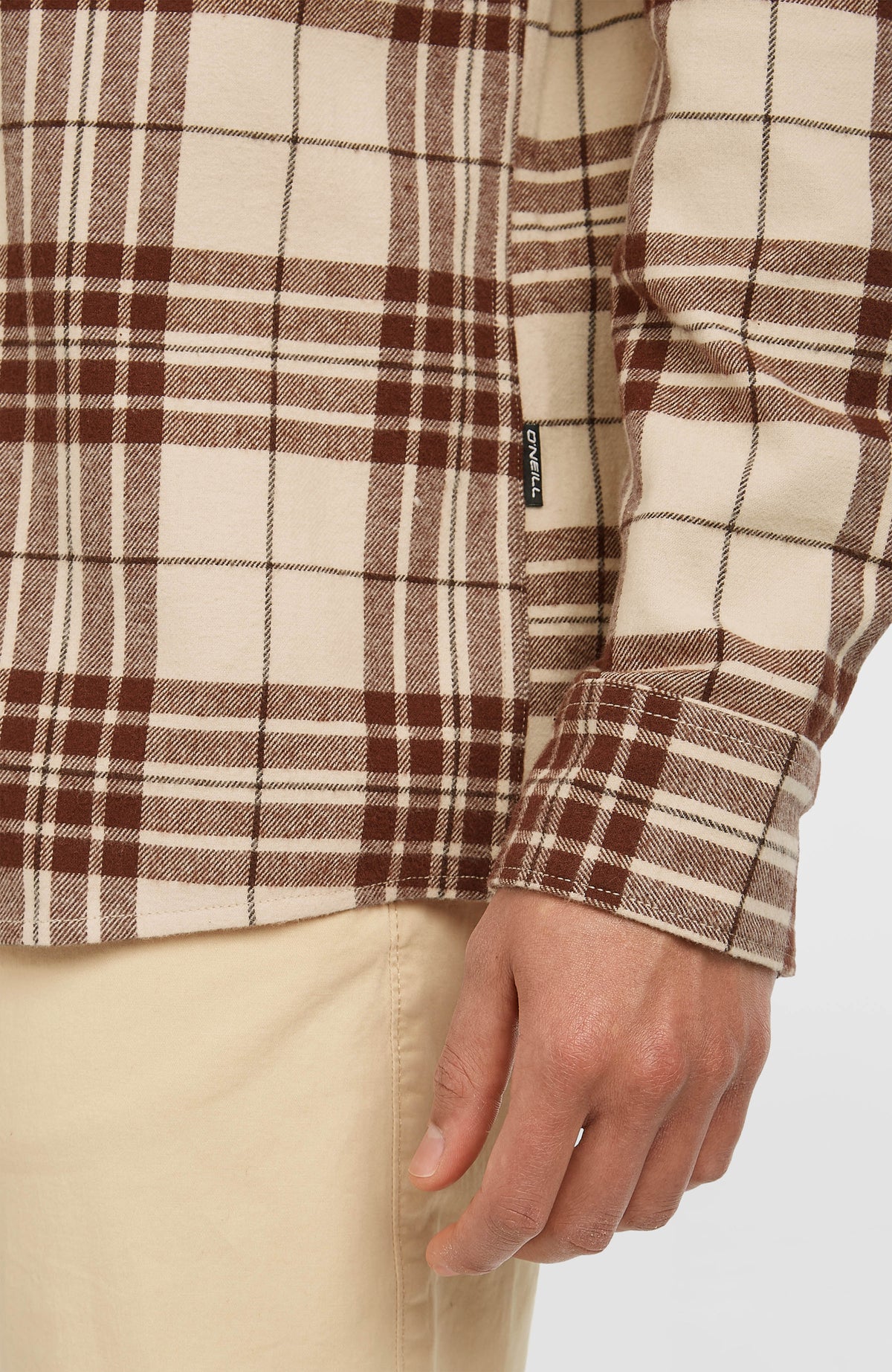 Must-Have Flanellhemd | Beige Flannel Check