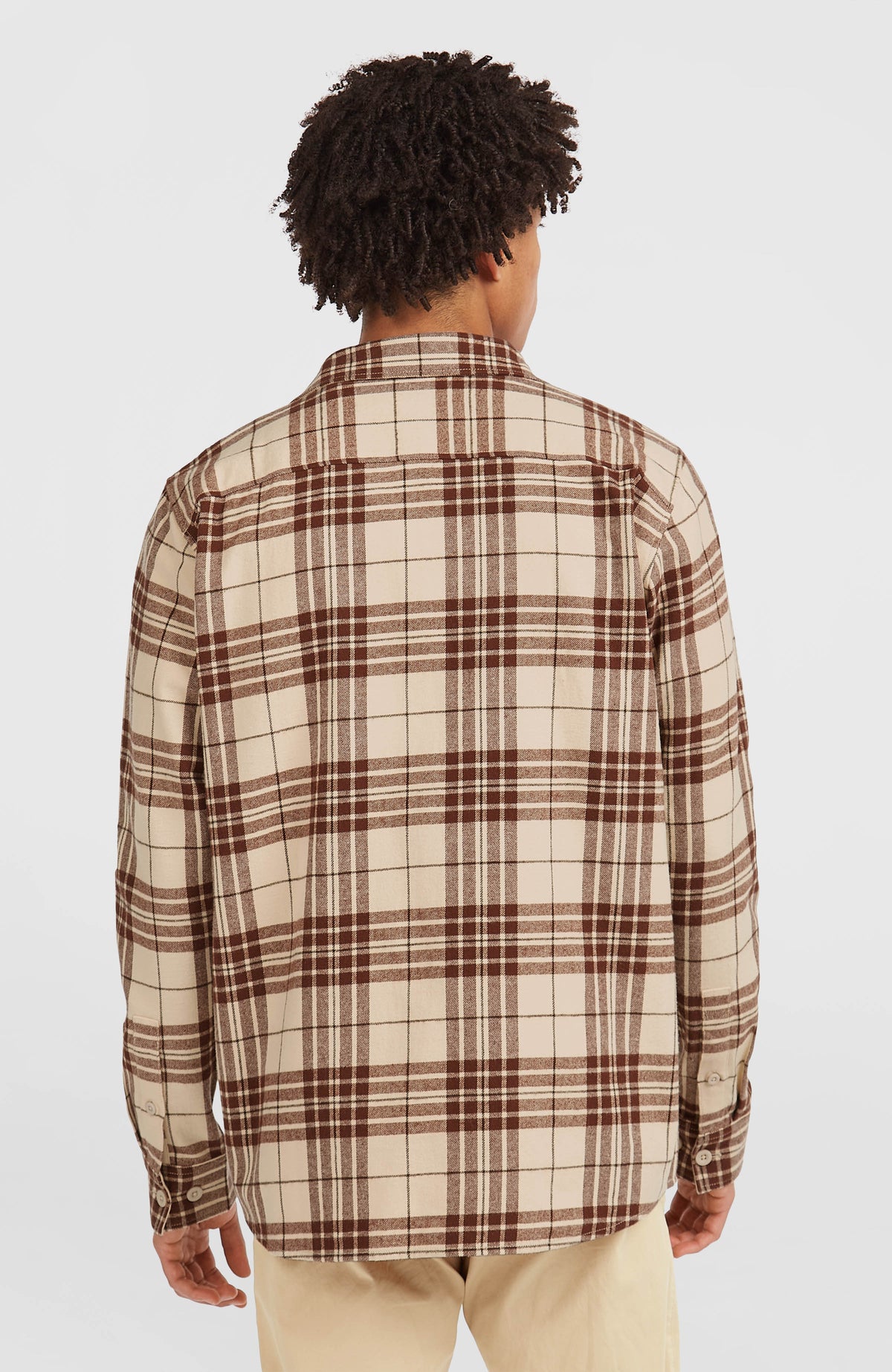 Must-Have Flanellhemd | Beige Flannel Check