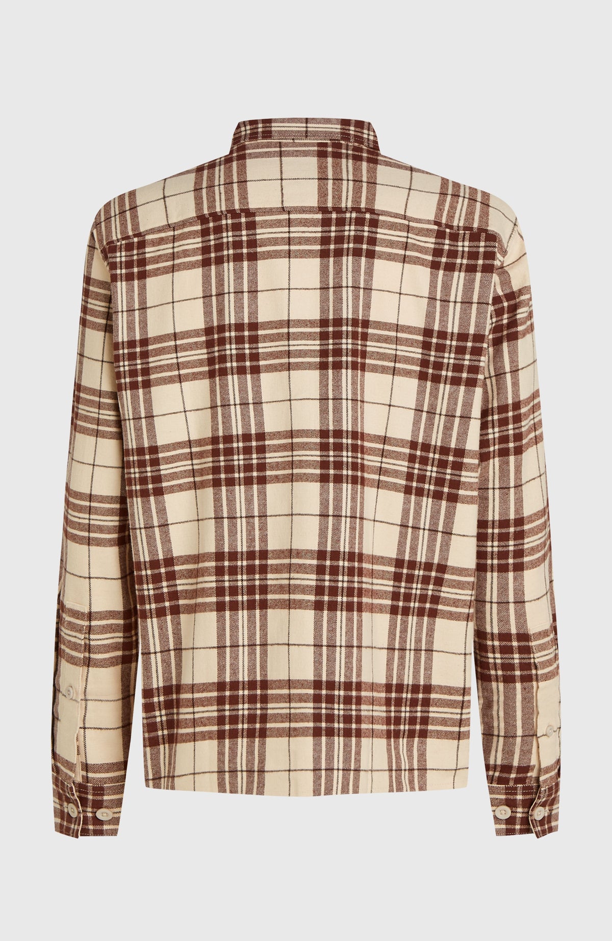 Must-Have Flanellhemd | Beige Flannel Check