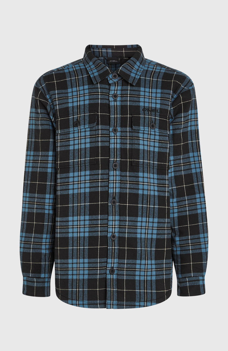 Must-Have Hemd mit Fleecefutter | Blue Flannel Check