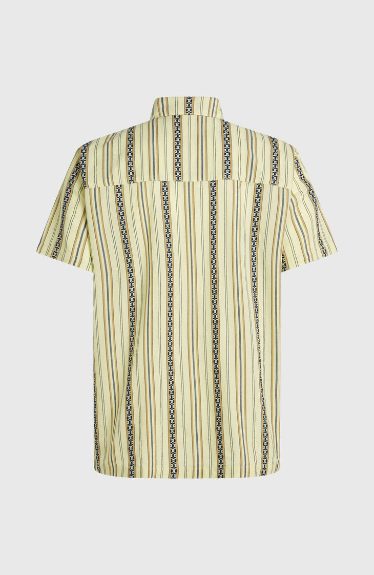 O'Riginals Jacquard-Hemd | Yellow Originals Jstripe