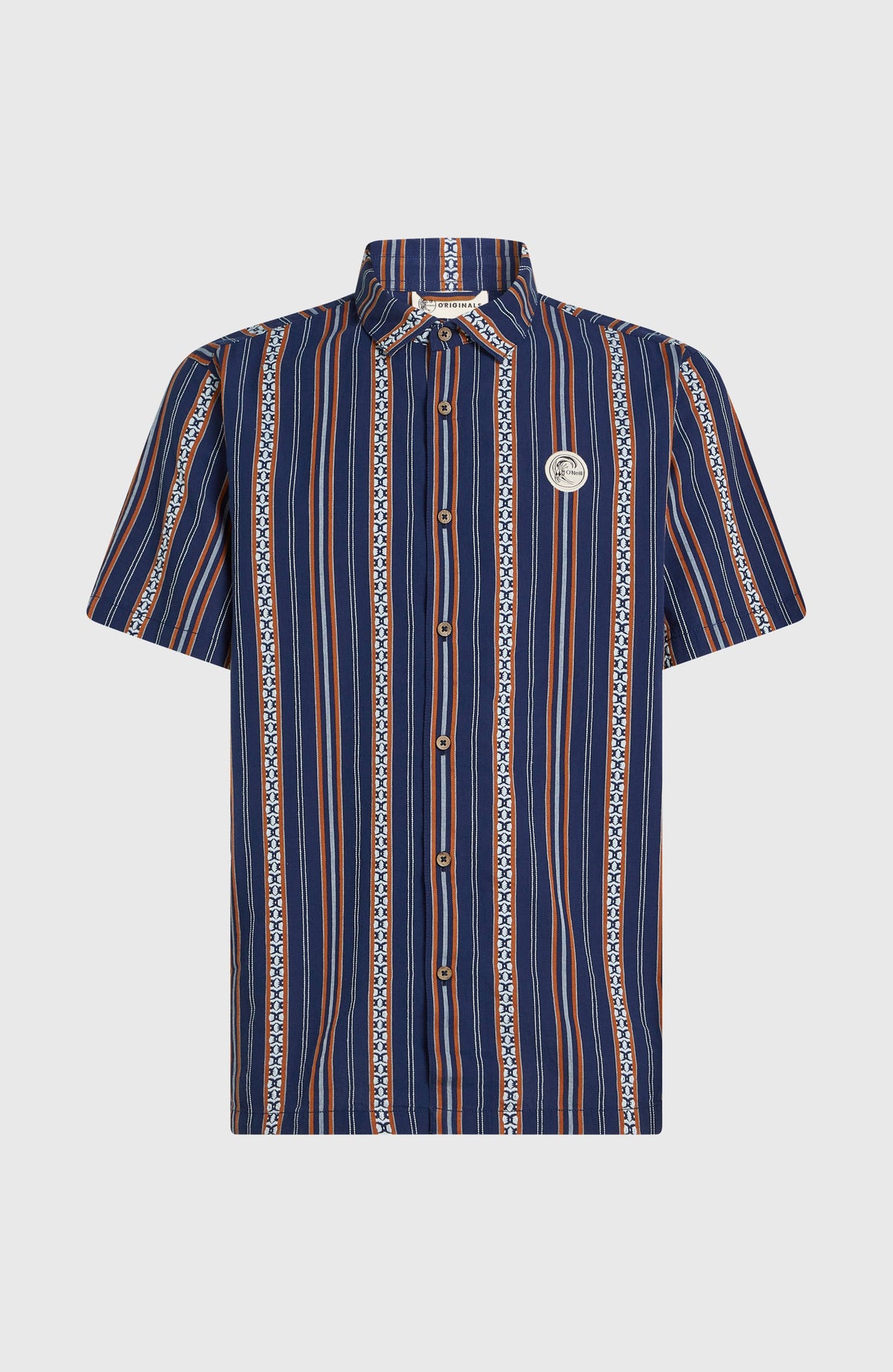 O'Riginals Jacquard-Hemd | Blue Originals Jstripe