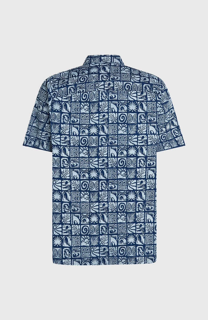 O'Neill Print Shirt | Dark Blue Bricks