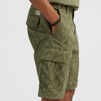 Park Cargo-Shorts | Deep Lichen Magic Carpet