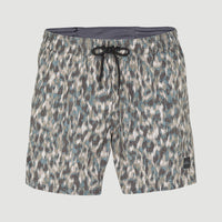 Packable Aop 15'' Hybrid Shorts | Green Minimal Camo