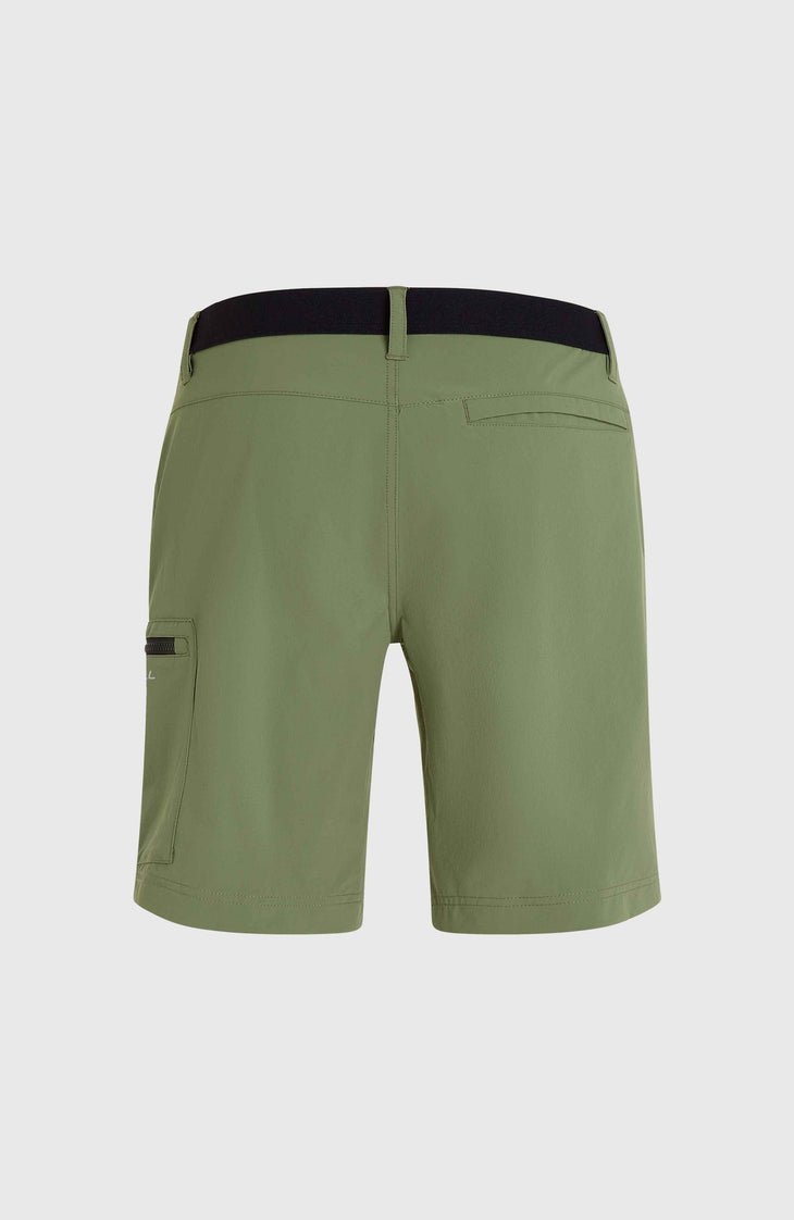 O'Neill TRVLR Series Stretch-Shorts | Deep Lichen Green