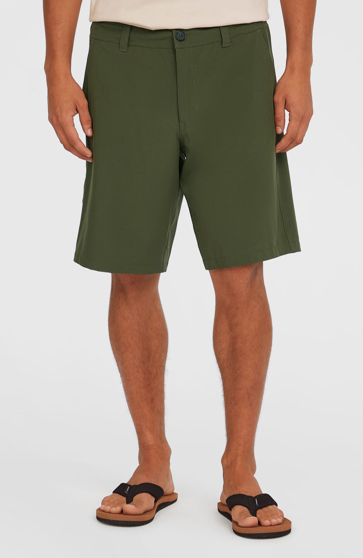 Hybrid 19" Chino-Shorts | Forest Night