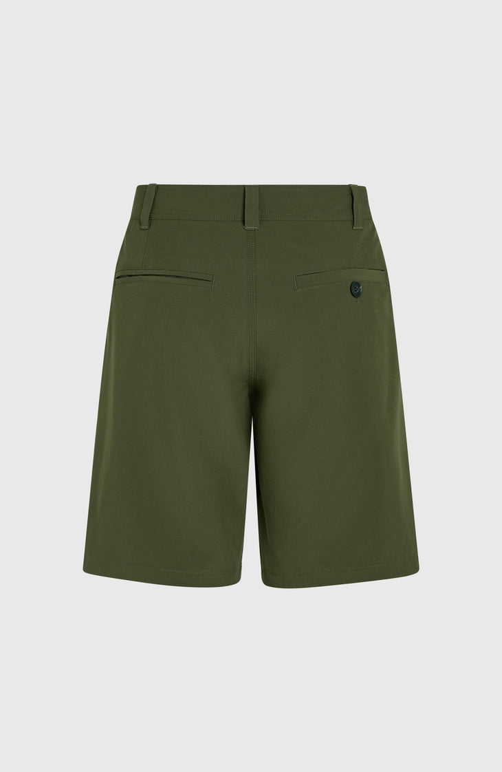 Hybrid 19" Chino-Shorts | Forest Night