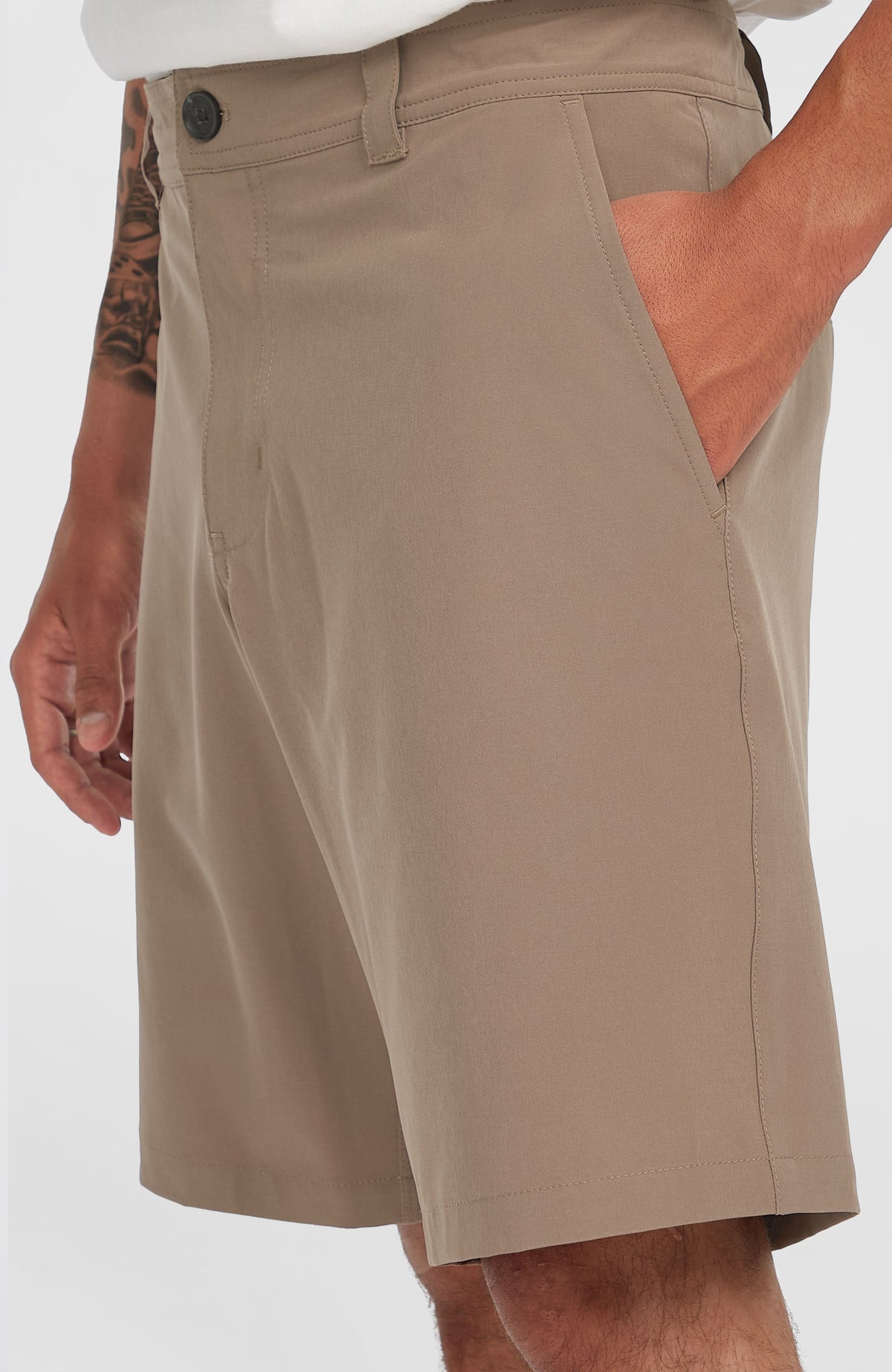 Hybrid 19" Chino-Shorts | Pure Cashmere