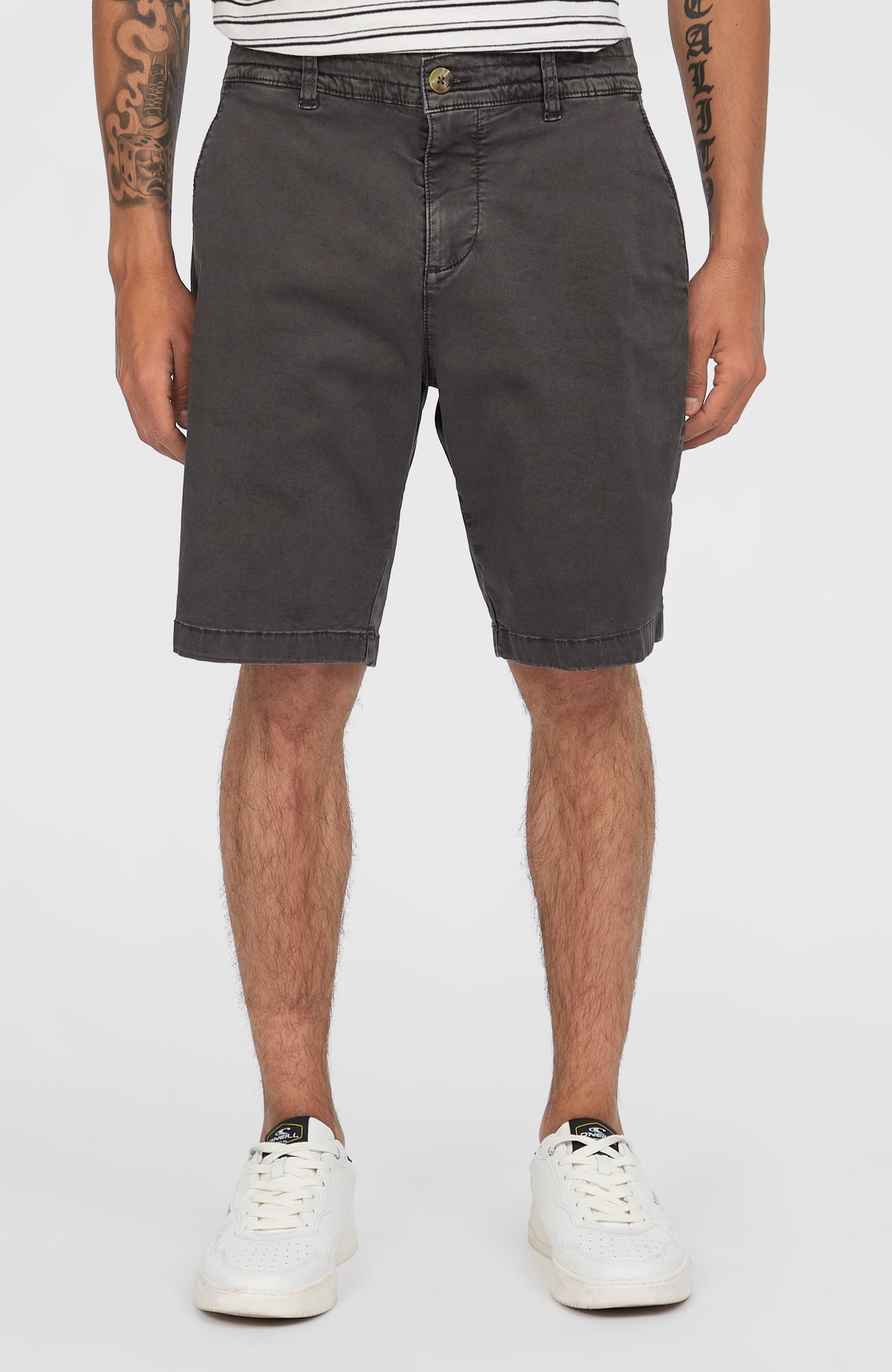 Essentials Chino-Shorts | Raven
