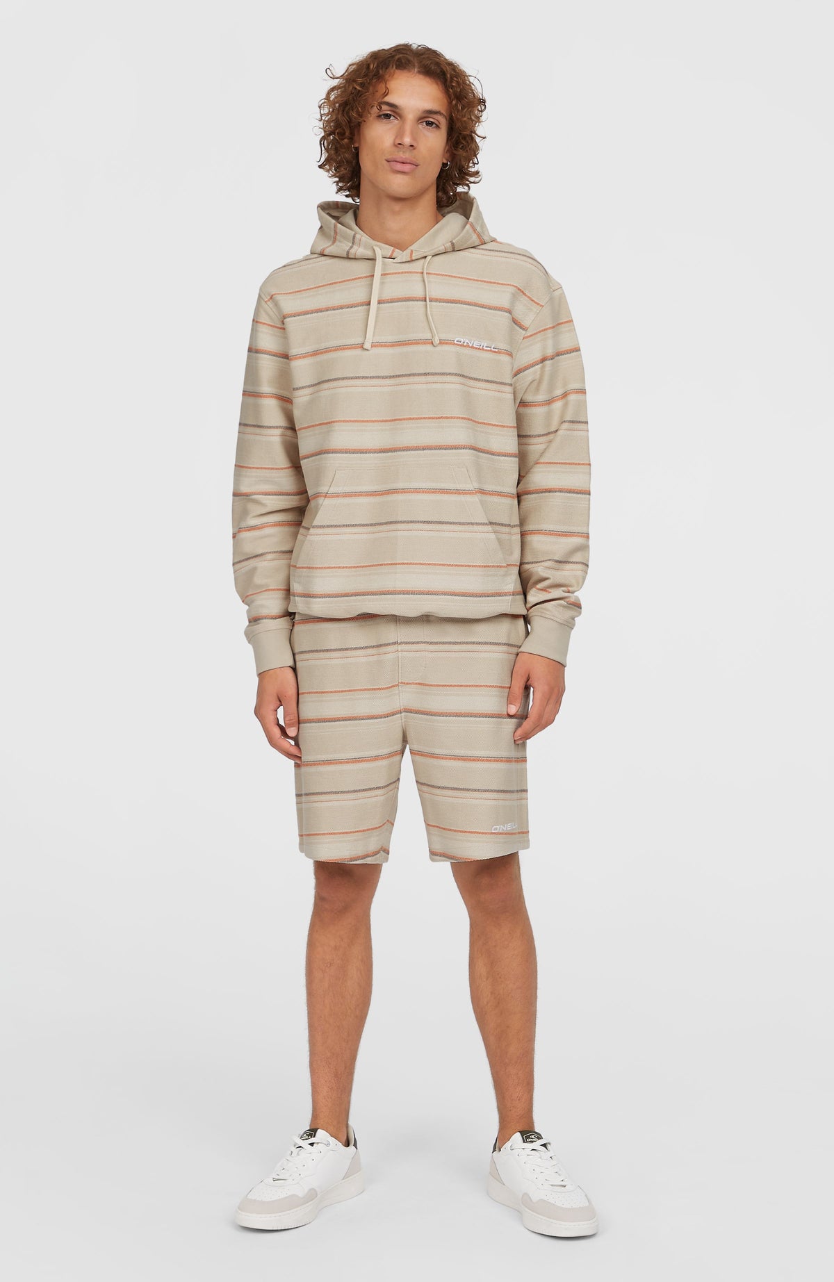 Bavaro Shorts | Beige/Orange Bavaro Stripe