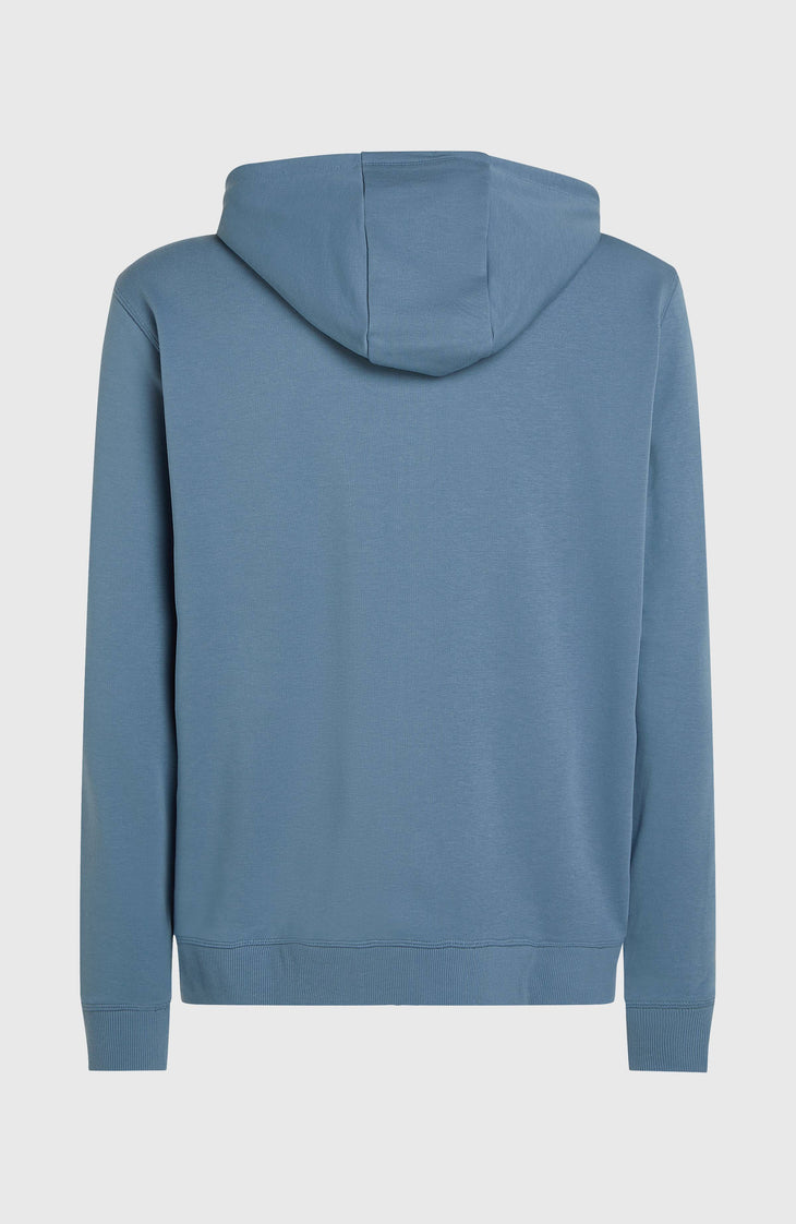 Small Logo Kapuzenjacke mit Reißverschluss | Copen Blue
