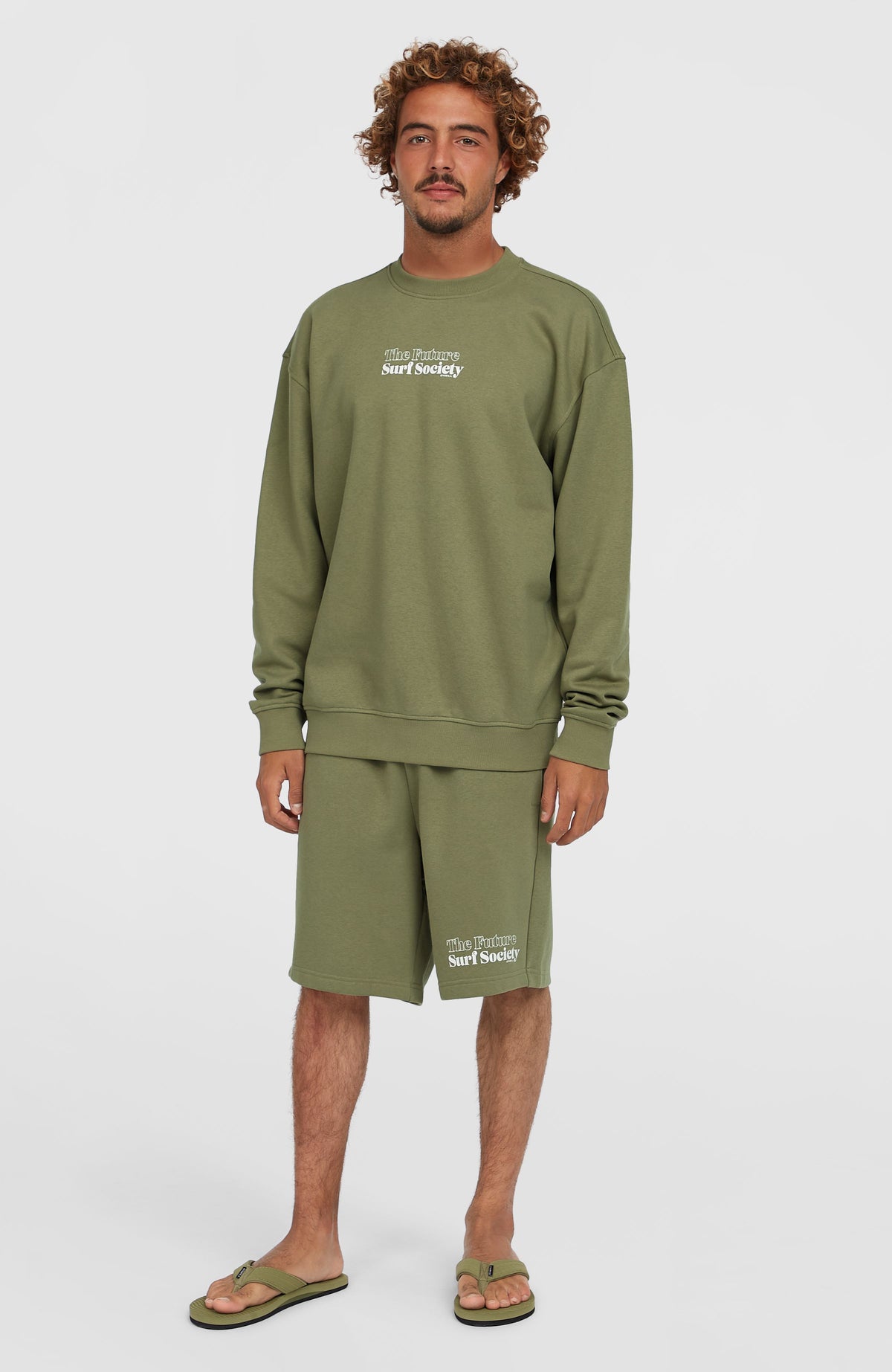 Future Surf Society Crew Sweatshirt | Avery Fern