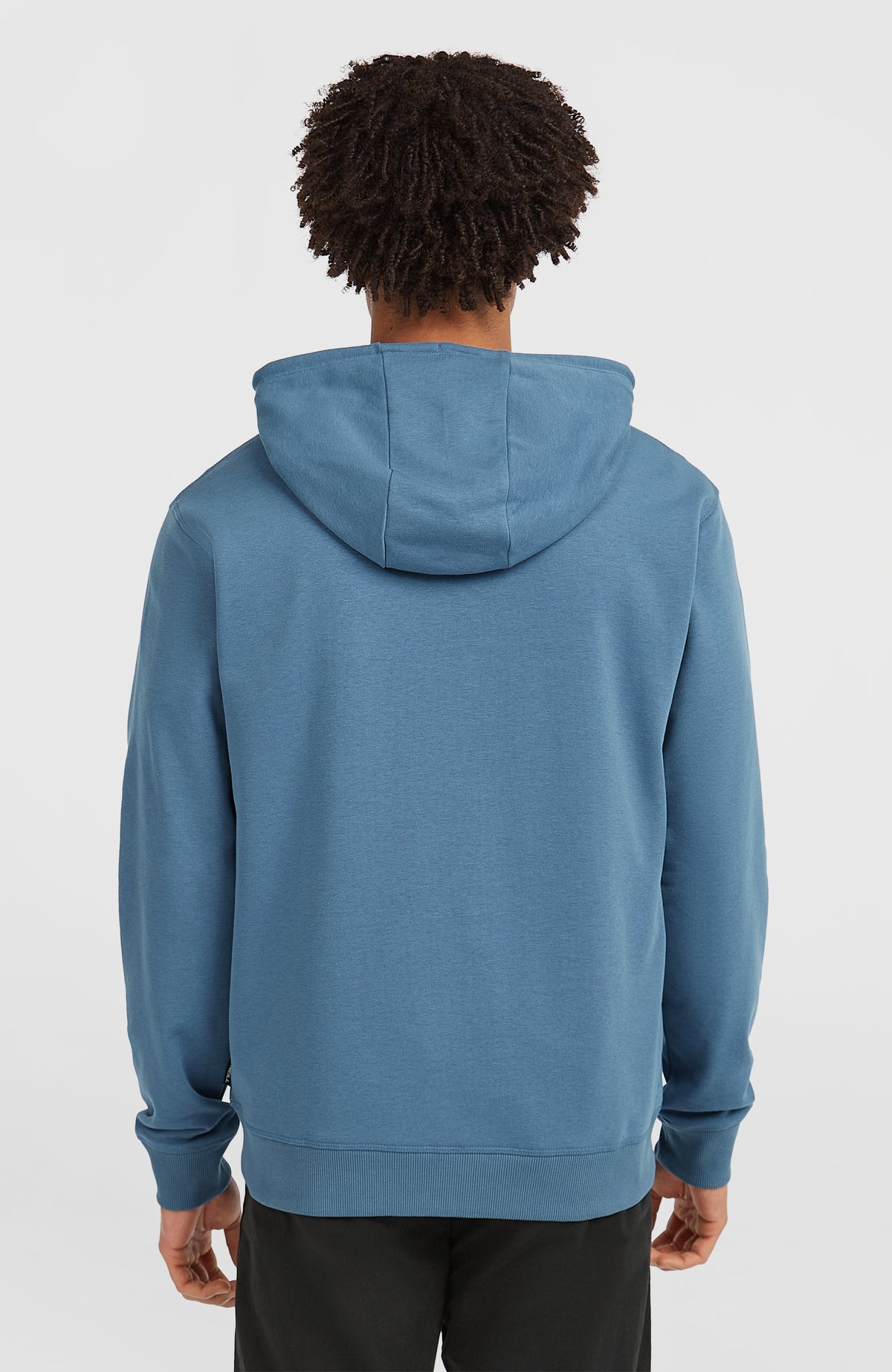 Small Logo Kapuzenjacke mit Reißverschluss | Mozart Blue