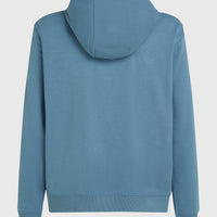 Small Logo Kapuzenjacke mit Reißverschluss | Mozart Blue