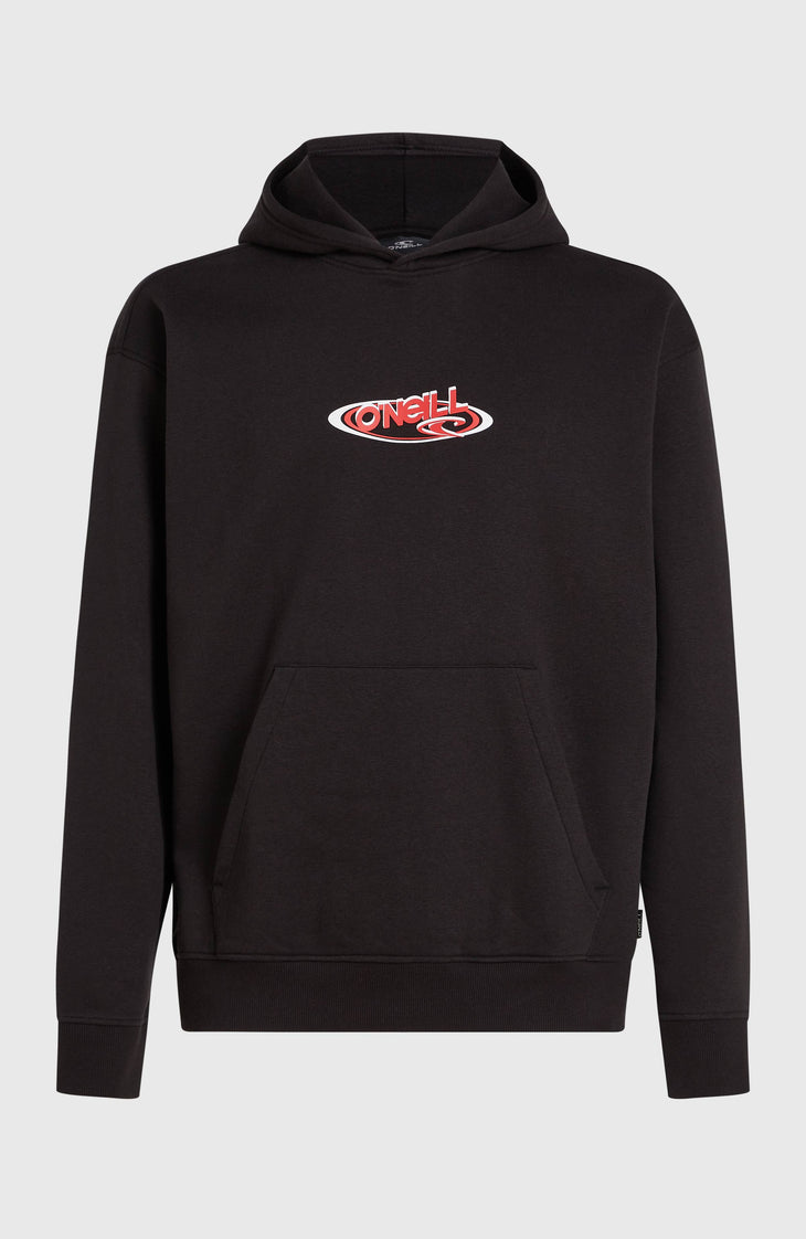 Essentials 90s Logo Hoodie | Black Out