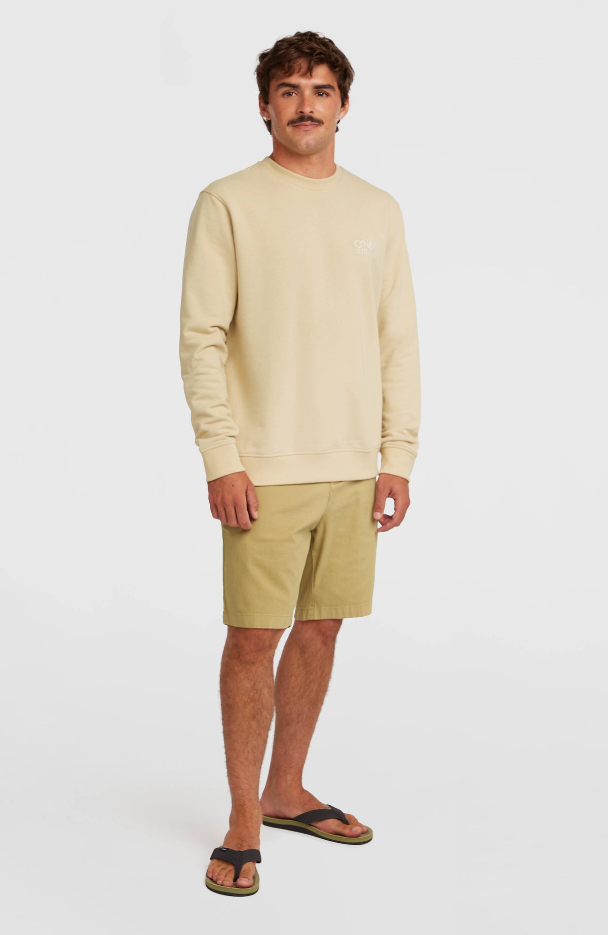 Original Cali Logo Crew Sweatshirt | Cocoa Sand