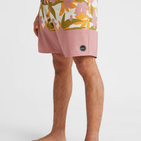 Hyperfreak Camorro 17'' Boardshorts | Green Art Flower