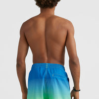 Cali Gradient 15'' Badehose | Dark Blue Simple Gradient