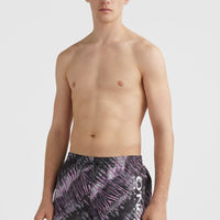 Cali Melting 16'' Badehose | Grey Tie Dye