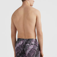 Cali Melting 16'' Badehose | Grey Tie Dye