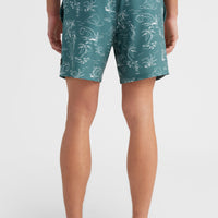 Cali Circle Surfer 16'' Badehose | Blue Circle Surfer