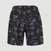 Cali Circle Surfer 16'' Badehose | Black Circle Surfer