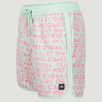 Scallop Neon 16'' Badehose | Beach Glass Neon Lights