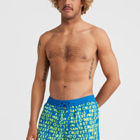 Scallop Neon 16'' Badehose | Bright Blue Neon Lights