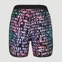 Scallop Neon 16'' Badehose | Black Neon Lights