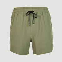 Cali Tape 15'' Badehose | Deep Lichen Green