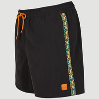 Cali Tape 15'' Badehose | Black Out