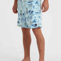 Hyperfreak Mysto Scallop 19'' Boardshorts | Blue Sky Mysto Scallop