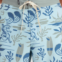 Hyperfreak Mysto Scallop 19'' Boardshorts | Blue Sky Mysto Scallop