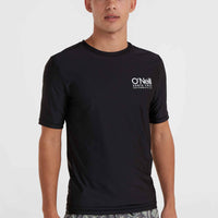 Essentials Cali Shortsleeve-Schwimmshirt | Black Out