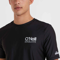 Essentials Cali Shortsleeve-Schwimmshirt | Black Out