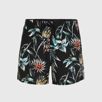 Mix and Match Cali Print 15'' Badehose | Black Tropicana