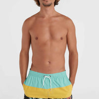 Mix and Match Cali Block 15'' Badehose | Golden Haze