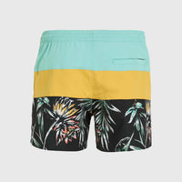 Mix and Match Cali Block 15'' Badehose | Golden Haze