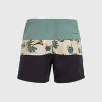 Mix and Match Cali Block 15'' Badehose | Beige Venice Beach