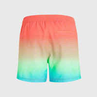 Jack O'Neill Cali Gradient 15'' Badehose | Living Coral Simple Gradient Panel