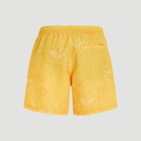 Mix and Match Cali 16'' Badehose | Yellow Tonal Tropicana