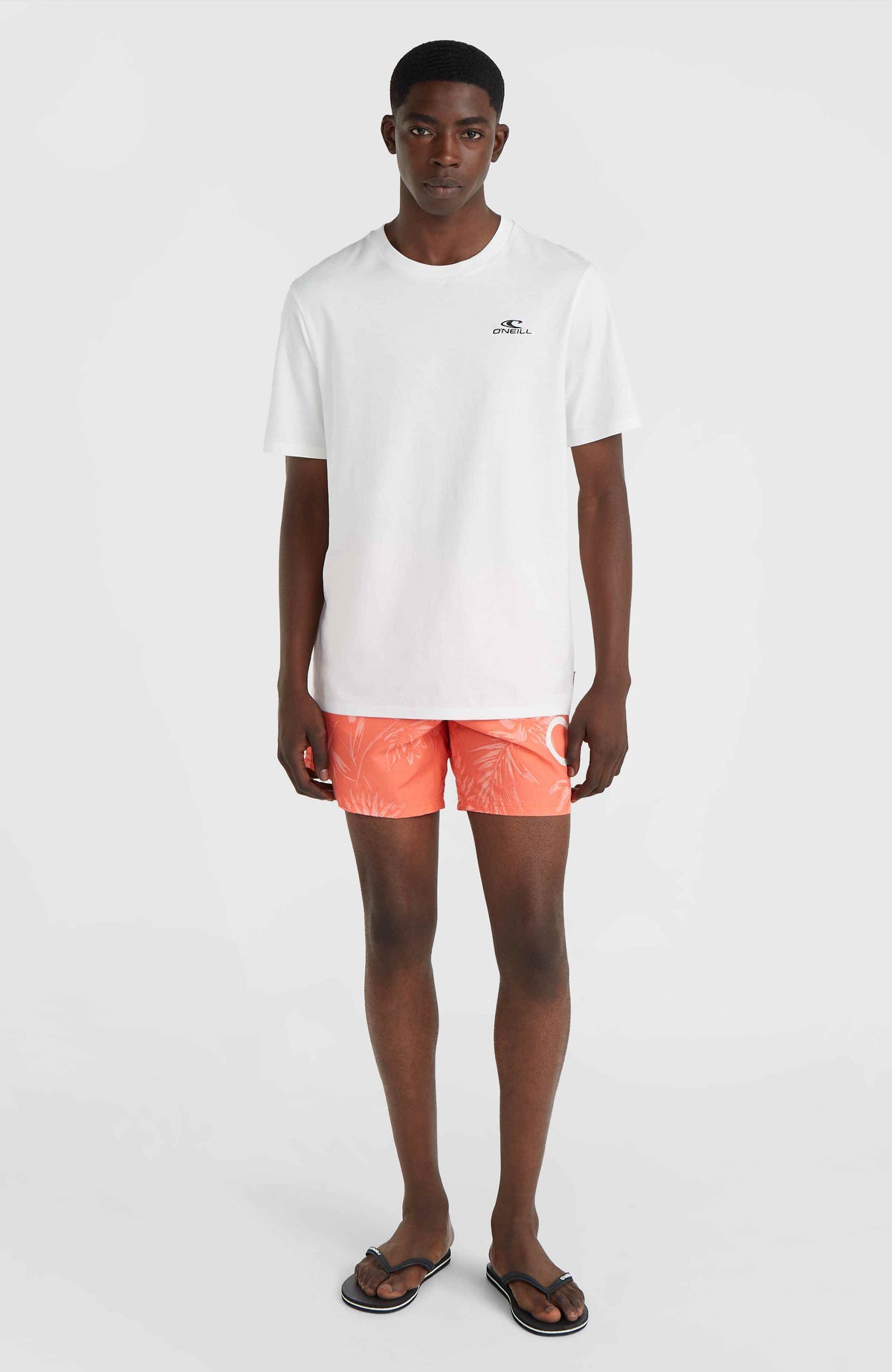 Mix and Match Cali 16'' Badehose | Living Coral Tonal Tropicana