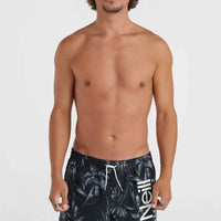 Mix and Match Cali 16'' Badehose | Black Tonal Tropican